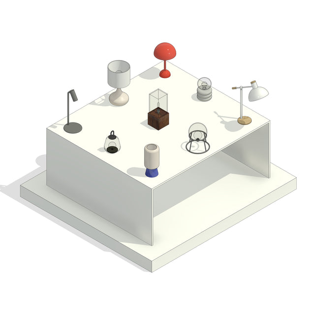 Revit Family - Table and Desk Lamps