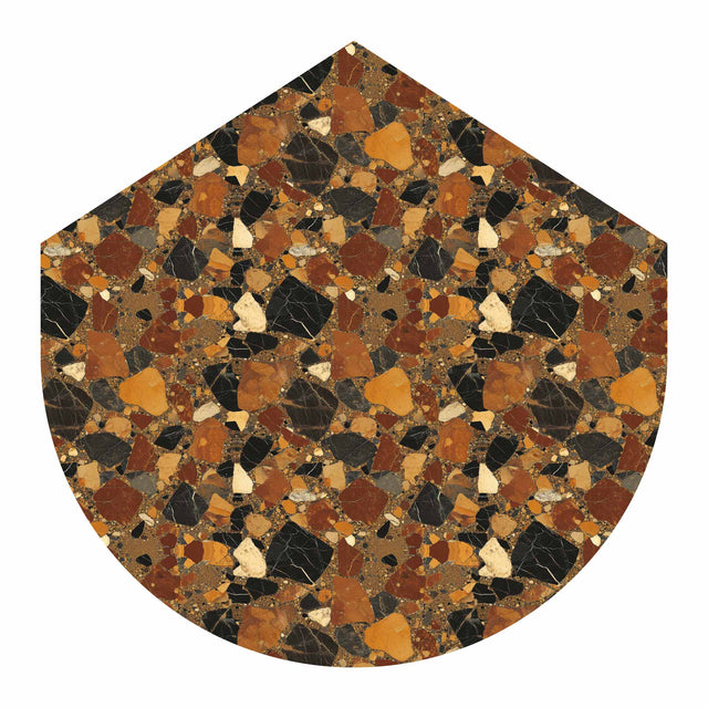 Illustrator Pattern Library - Raster Realistic Seamless Dark Terrazzo Textures