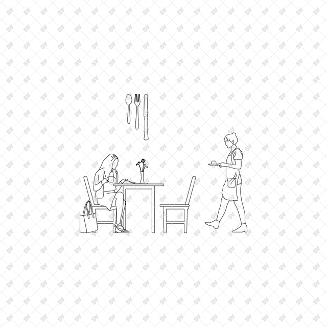 CAD, Vector Italian Food Store, Trattoria and Market