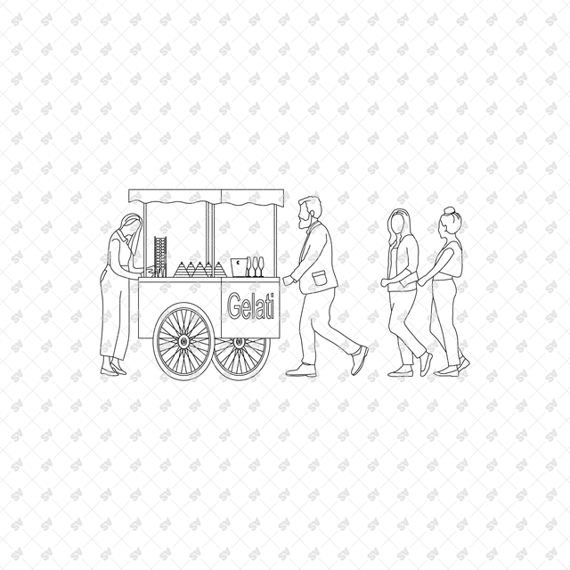 CAD, Vector Italian Food Store, Trattoria and Market