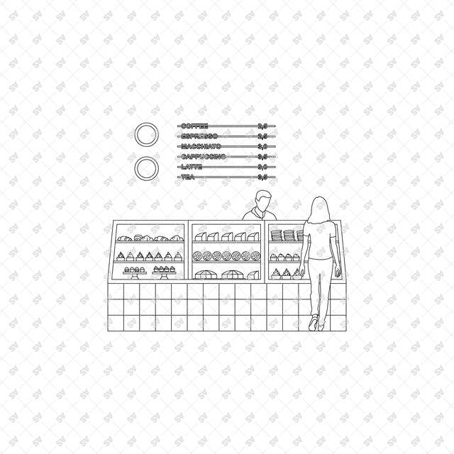 CAD, Vector Italian Food Store, Trattoria and Market