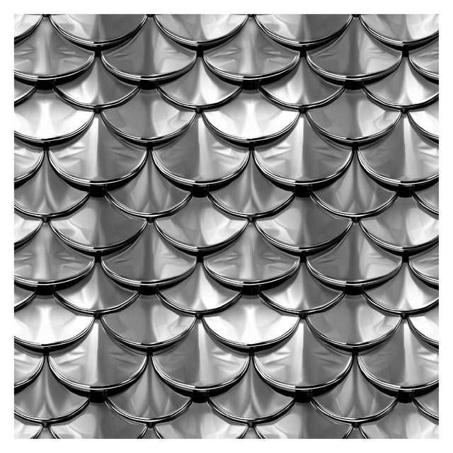 Photoshop, Illustrator Pattern Library - Metal Shingles