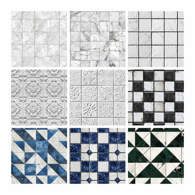 Illustrator Pattern Library - Seamless Tile Textures