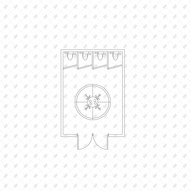 CAD, Vector, PNG Public Toilet Layouts in Top View