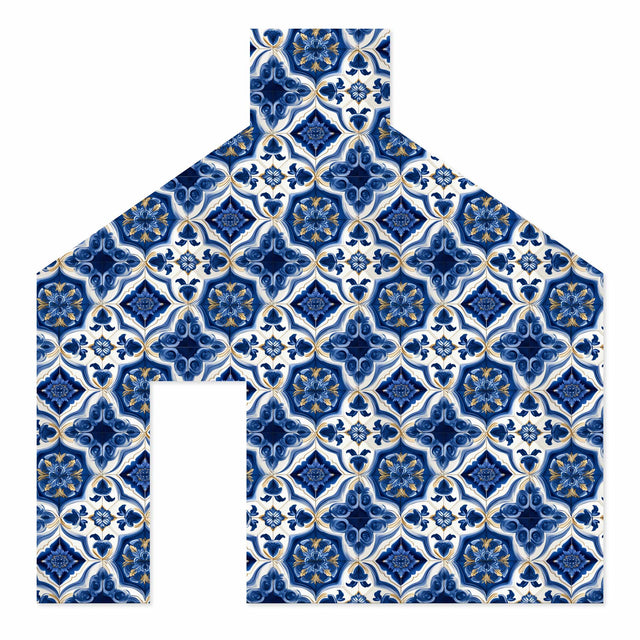Illustrator Pattern Library - Portuguese Azulejo Seamless Tile Textures