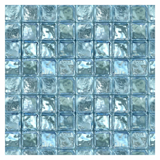 Photoshop, Illustrator Pattern Library - Glass Blocks, Bricks Textures