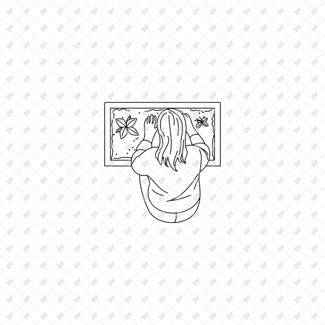 CAD, Vector, PNG Gardening Characters in Top View