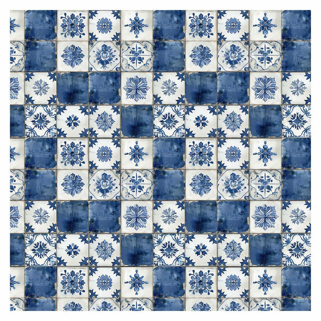 Illustrator Pattern Library - Delft Tiles Textures