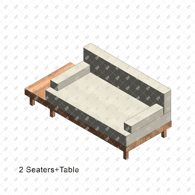 Revit Family - Sofa Beds