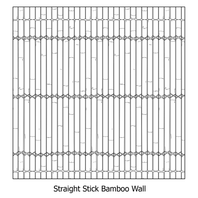 Illustrator Pattern Library - Bamboo Panels