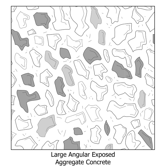 Illustrator Pattern Library - Exposed Aggregate Concrete