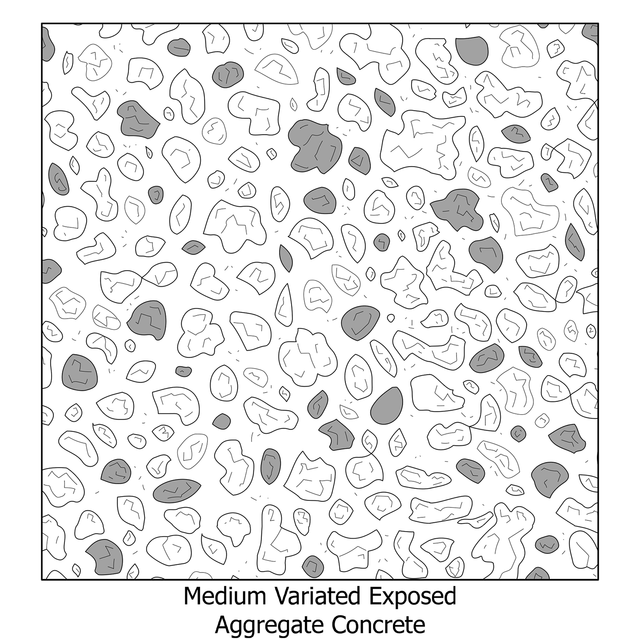 Illustrator Pattern Library - Exposed Aggregate Concrete