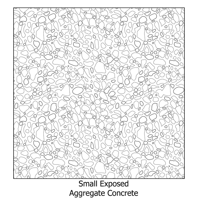 Illustrator Pattern Library - Exposed Aggregate Concrete