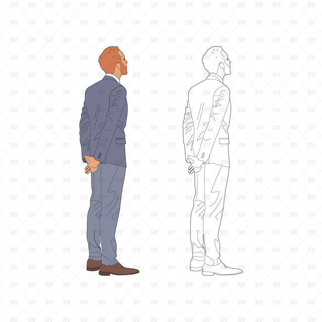 Vector, PNGs Human Figures