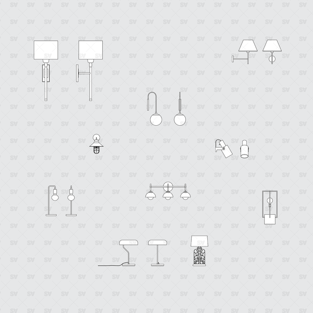 CAD, Vector Lighting Collection