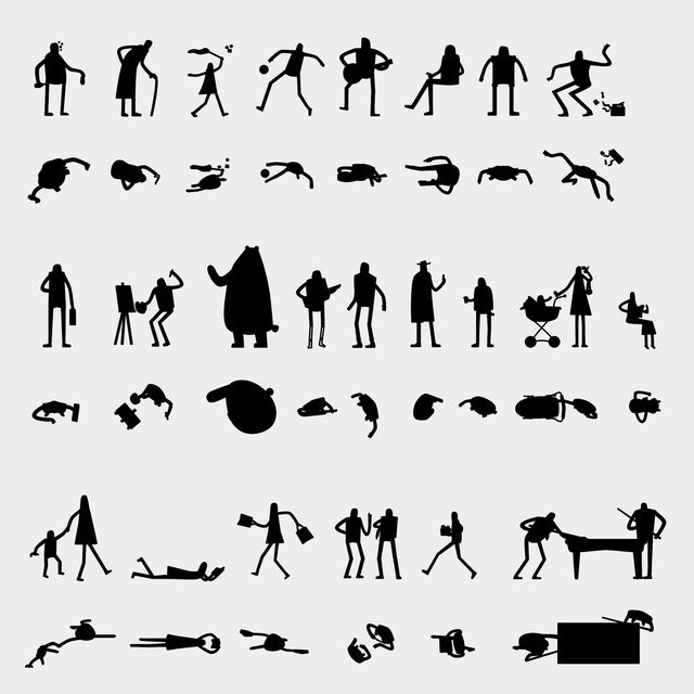 people silhouette photoshop