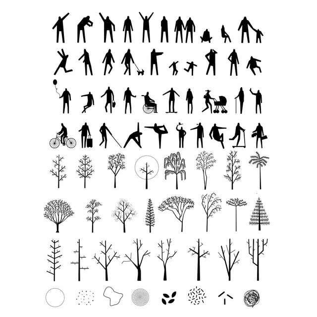 photoshop brushes people trees