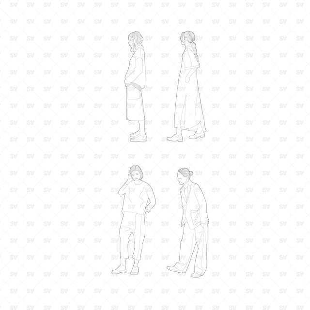 vector female character