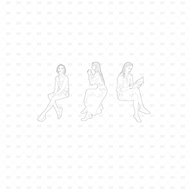 vector female character