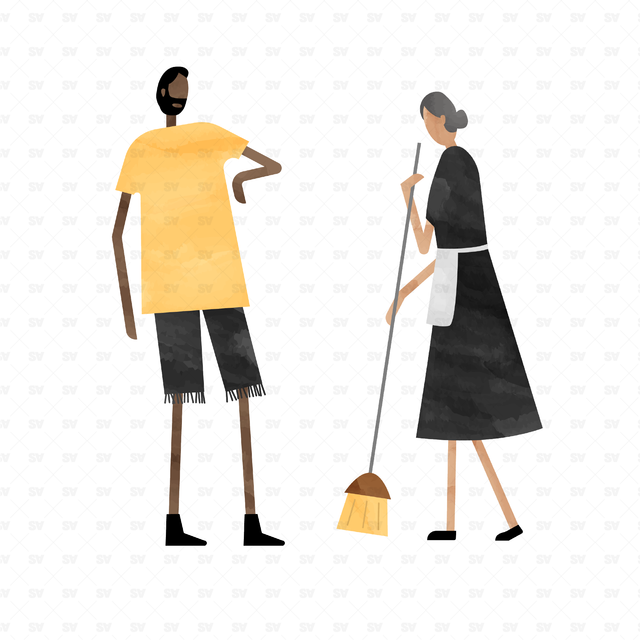 COLORFUL Vector Japanese SANAA People Doing Things Mega-Pack (100+ Items)