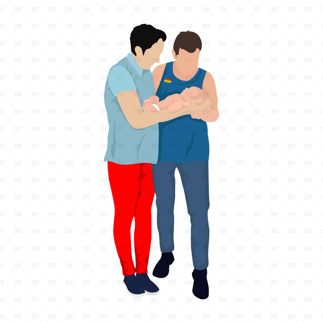 LGBT Pride Vector People