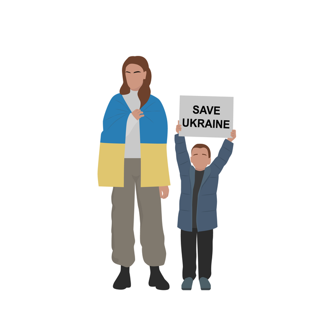 FREE Save Ukraine Set (Vector & PNG)