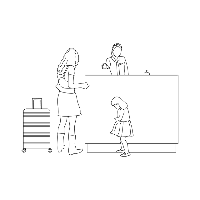 CAD & Vector Hotel Staff Set