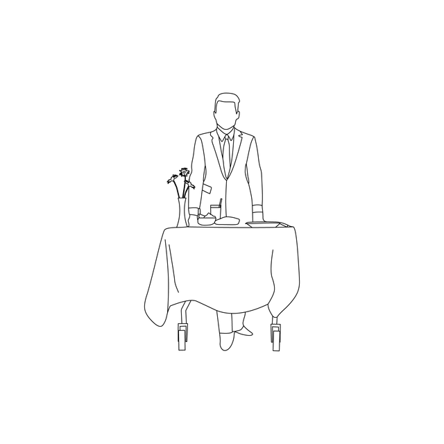 CAD & Vector Hotel Staff Set