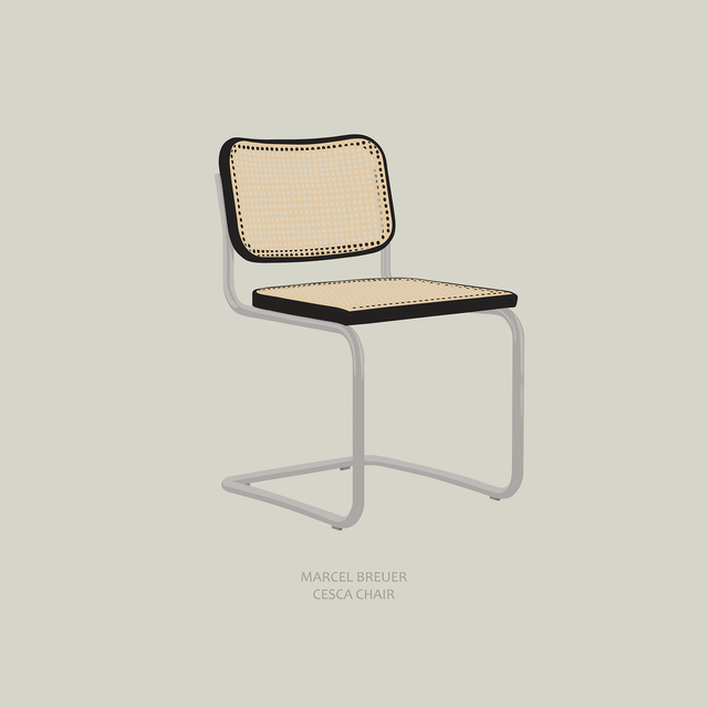 marcel breuer cesca chair