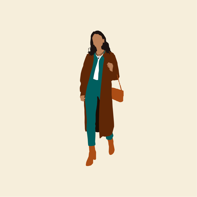flat vector people autumn free