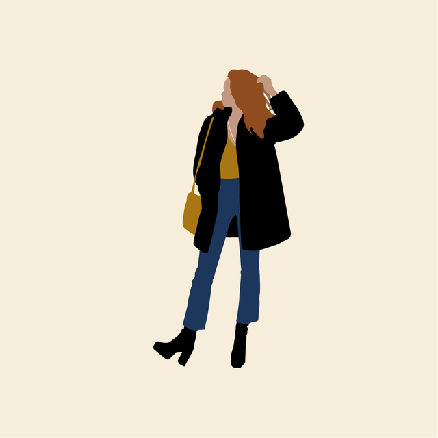 flat vector people autumn free