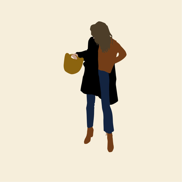 flat vector people autumn free