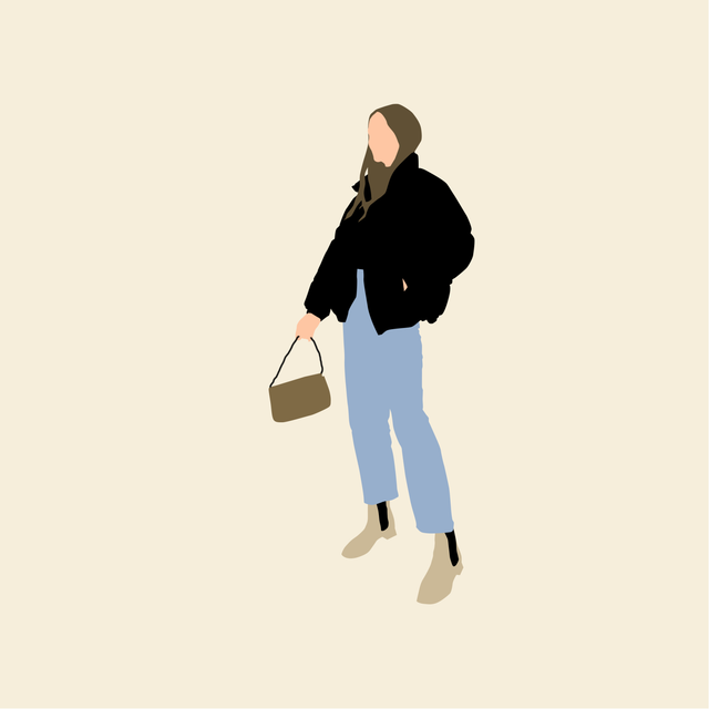 flat vector people autumn free