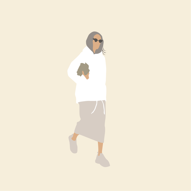 flat vector people autumn free