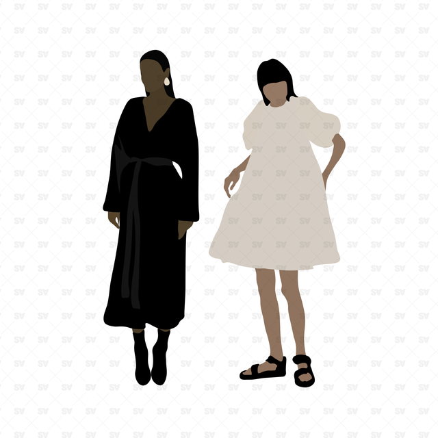 flat vector people illustration