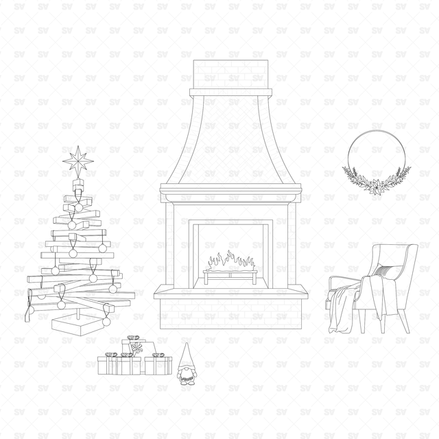 cad christmas