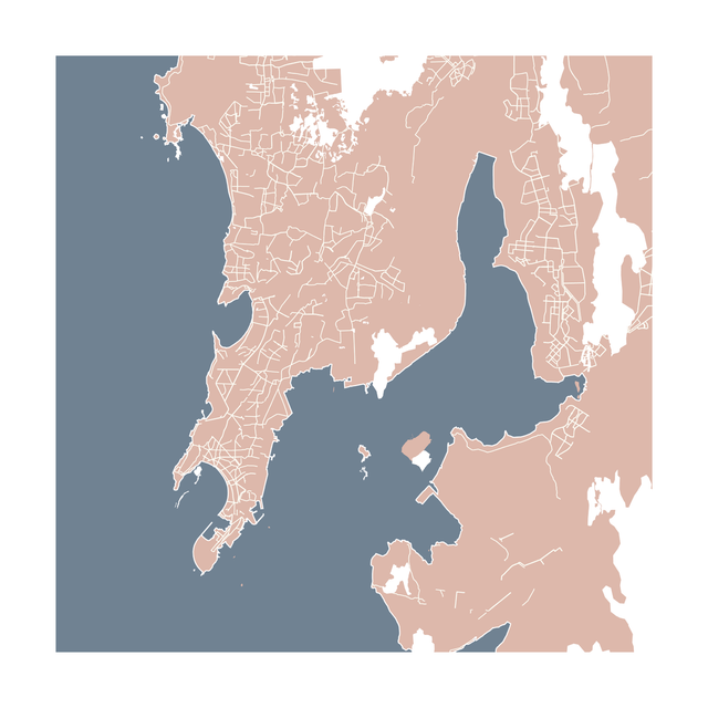 mumbai vector map download