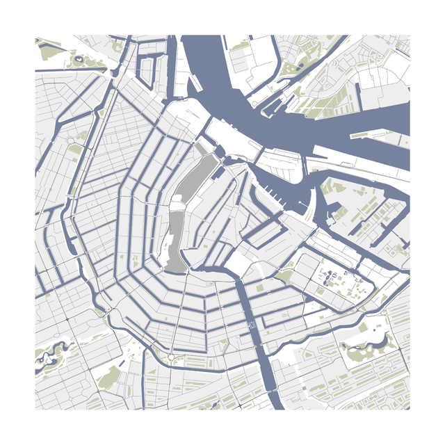 Amsterdam Vector Map download