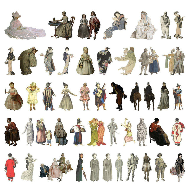 Characters Cutouts (155 PNGs)-Cutouts-Studio Alternativi