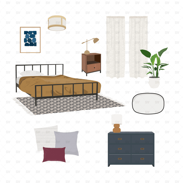 vector bedroom furniture