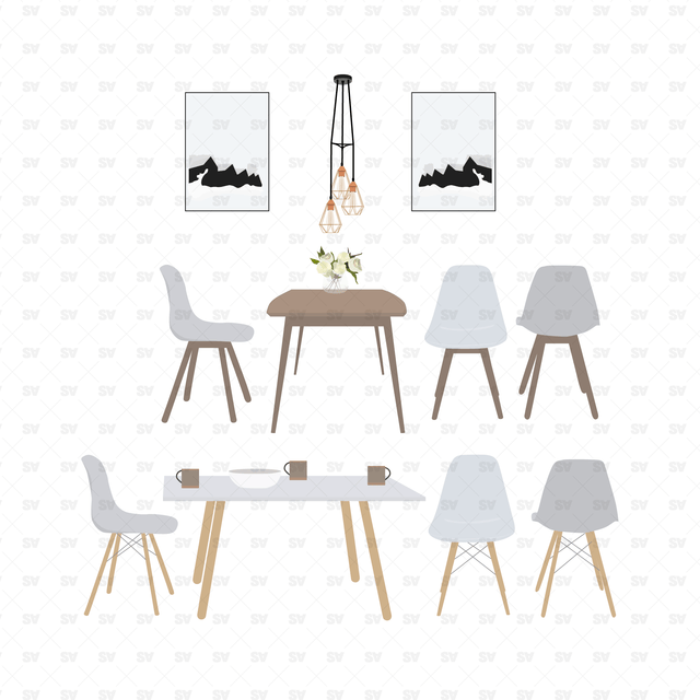 Vector Living Room Furniture