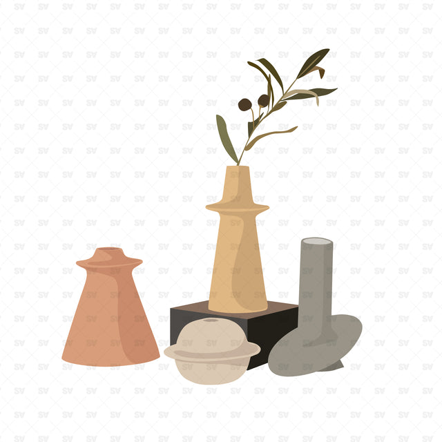 Interior Décor Set (50 Figures)