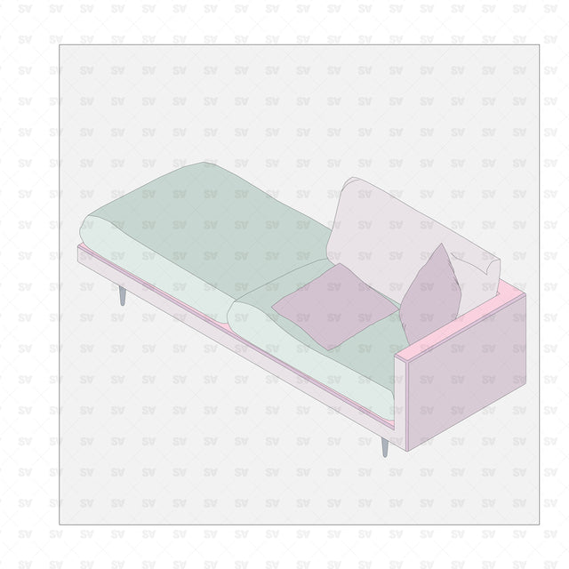 isometric furniture