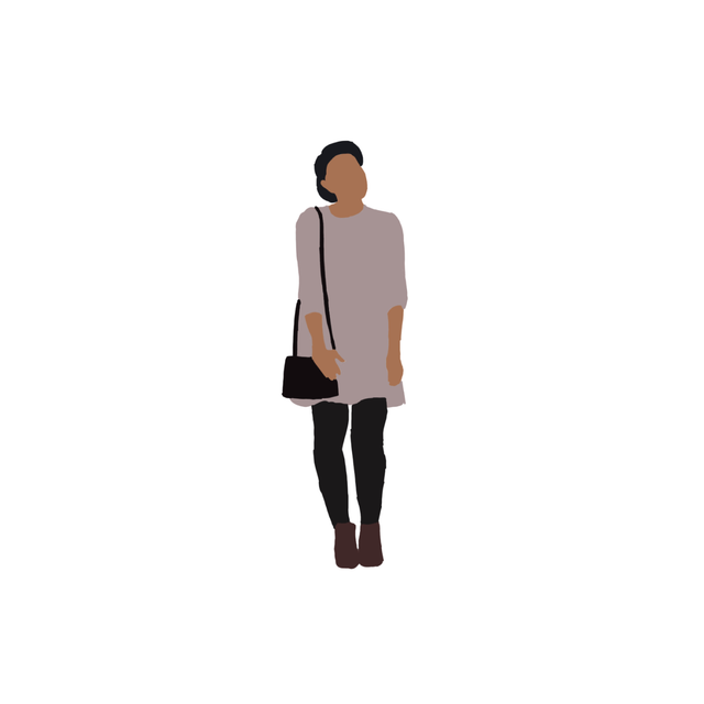 black woman illustration 