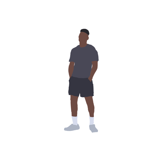 black guy illustration