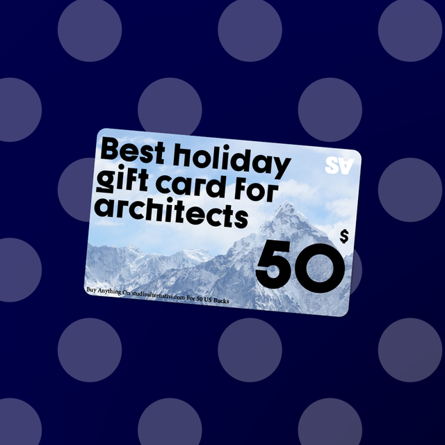 Studio Alternativi Gift Card For Architects-Gift Card-Studio Alternativi