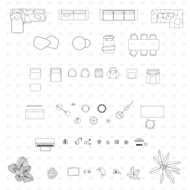 Living Room Furniture and Decoration