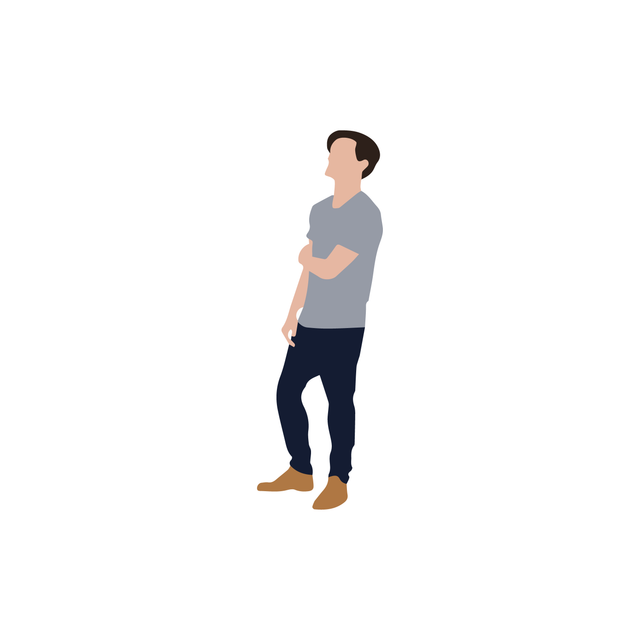 vector flat people