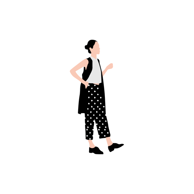 vector flat people