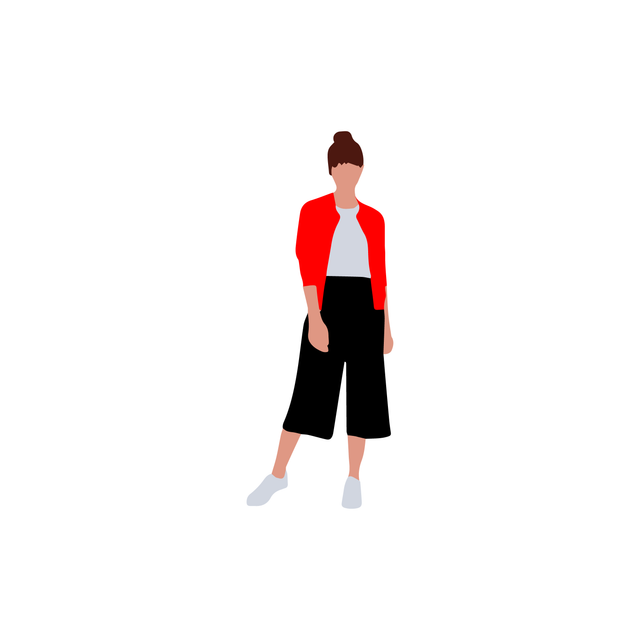 vector flat people